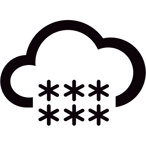 D28 - moderate snow to heavy snow Icon