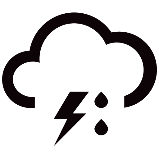 D5- thunderstorm Icon
