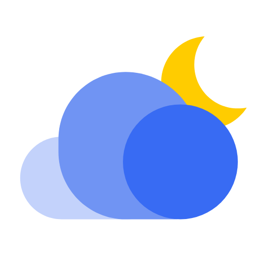 The night is cloudy Icon