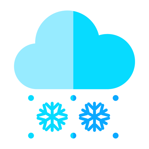 Surface moderate snow Icon