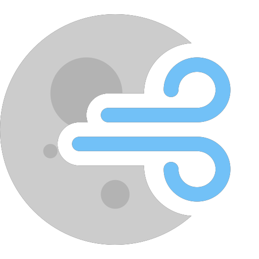 moon-with wind Icon