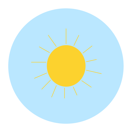 A sunny day Icon