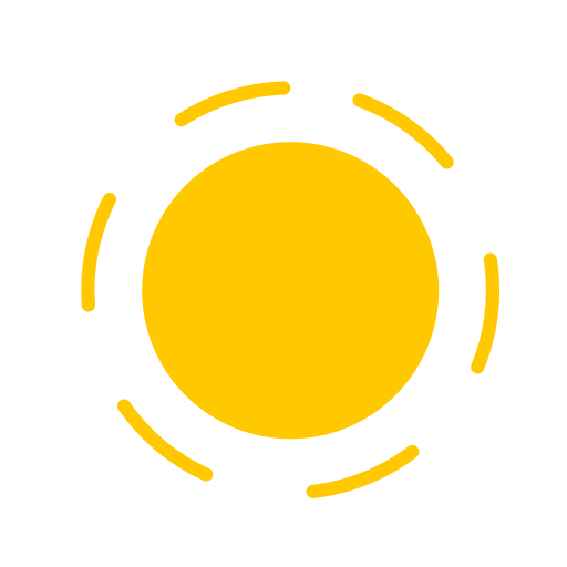 a sunny day Icon