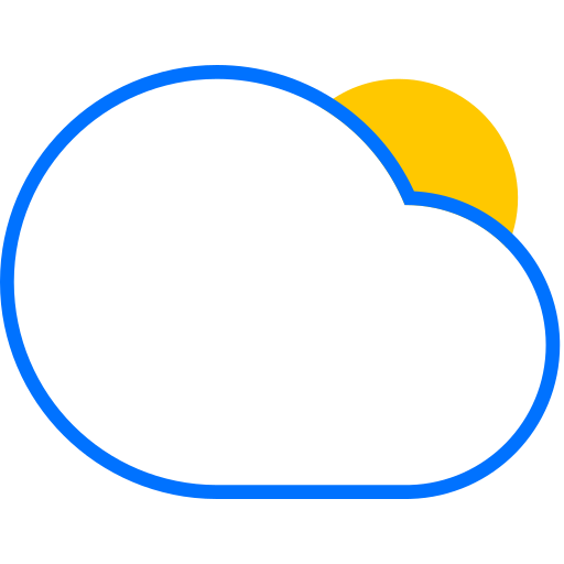 Cloudy to sunny Icon