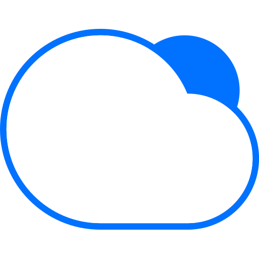 fine with occasional clouds Icon