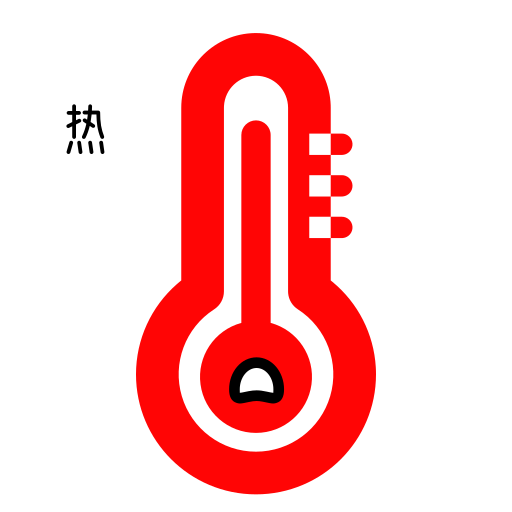 Weather - hot (high temperature) Icon