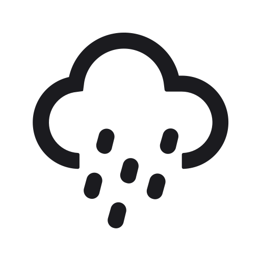 Heavy rain to rainstorm Icon