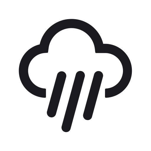 Torrential rain Icon