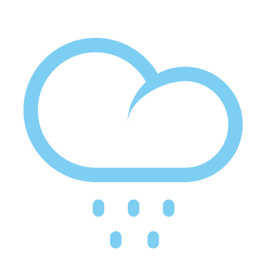 Weather icon heavy rain Icon