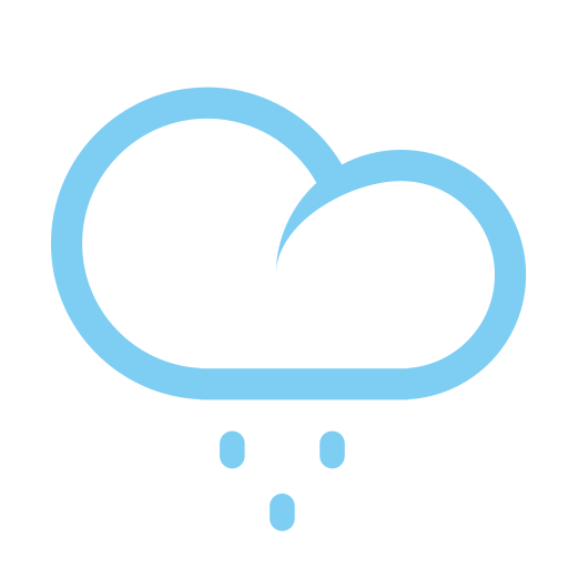 Weather icon "moderate rain" Icon
