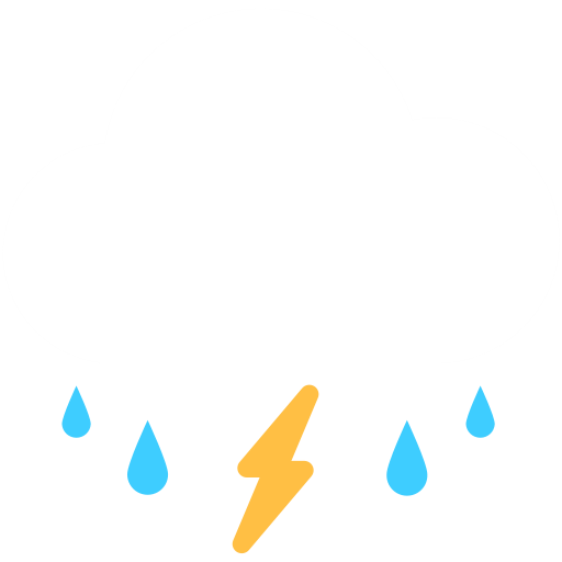 Strong thunderstorm Icon