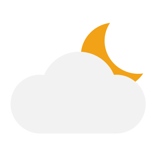 Cloudy at night Icon