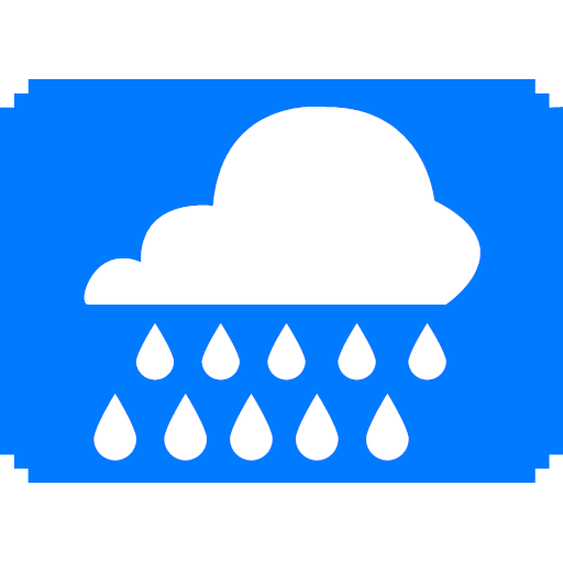 Daily heavy rain to heavy rain Icon