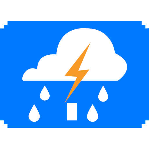Daily thunderstorm with hail Icon
