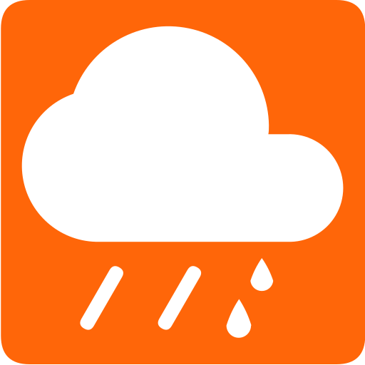 14 - moderate rain - heavy rain Icon