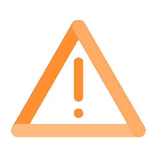 Orange warning Icon