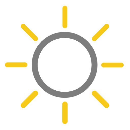 Weather - sunny Icon