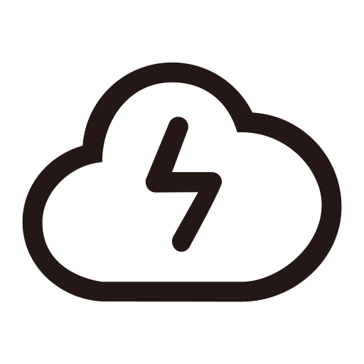 Lightning weather Icon