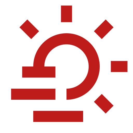 sun-foggy-line Icon