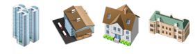 3D House Icons