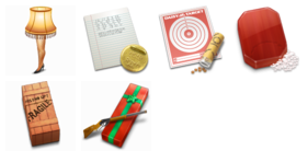 A Christmas Story Icons