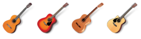Acoustic Guitars Icons