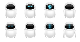 Adium Eve Wall-E Icons