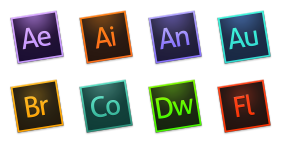 Adobe CC Tilt Icons