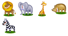 African Pets Icons