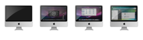 Aluminium iMac Icons
