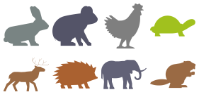 Wild animal Icons