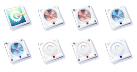 Assembly Line Computer Icons