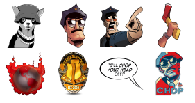 Axe Cop Icons