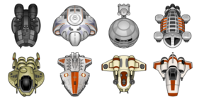 Baby Spaceships Icons