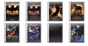 Batman Movie DVD Icons