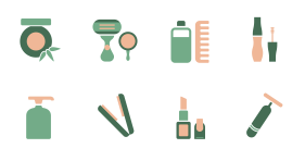 Cosmetics flagship store Icon Icons