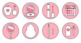 New beauty series in spring Icons