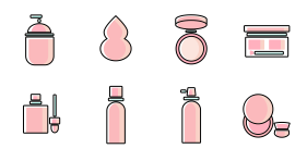 New series of makeup in spring Icons
