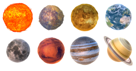 Bumpy Planets Icons