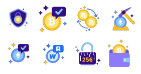 Blockchain Icon Icons