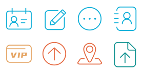 Business linear Icon Icons