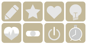 Business simple wind chart Library Icons