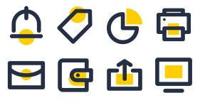 Cute simple office Icon Icons