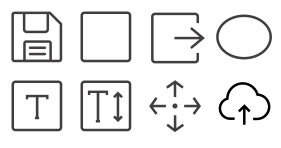 File management icon library Icons