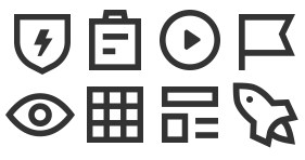 Financial background system Icon Icons