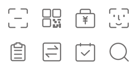 Financial & financial standard icon library Icons