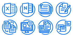 Linear office Icon Icons