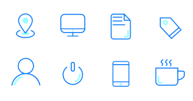 Office linear Icon Icons
