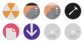 Button UI System Folders & Drives Icons