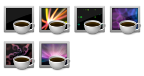 Caffeine Replacement Icons